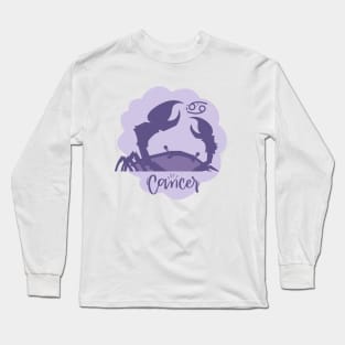 Cancer: Embrace the depths, where emotions flow. Long Sleeve T-Shirt